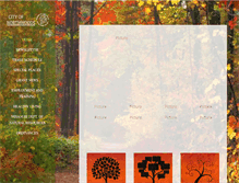 Tablet Screenshot of cityofnorthwoods.com